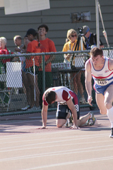 Craig Davis World Class Sprinter Starting Blocks 100 Final